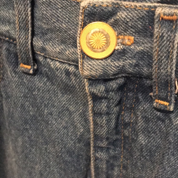 Vintage cache Isabella Leather accent mom jeans - Picture 5 of 7